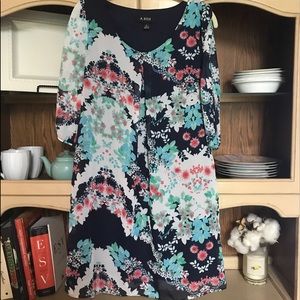 A.Byer spring floral dress