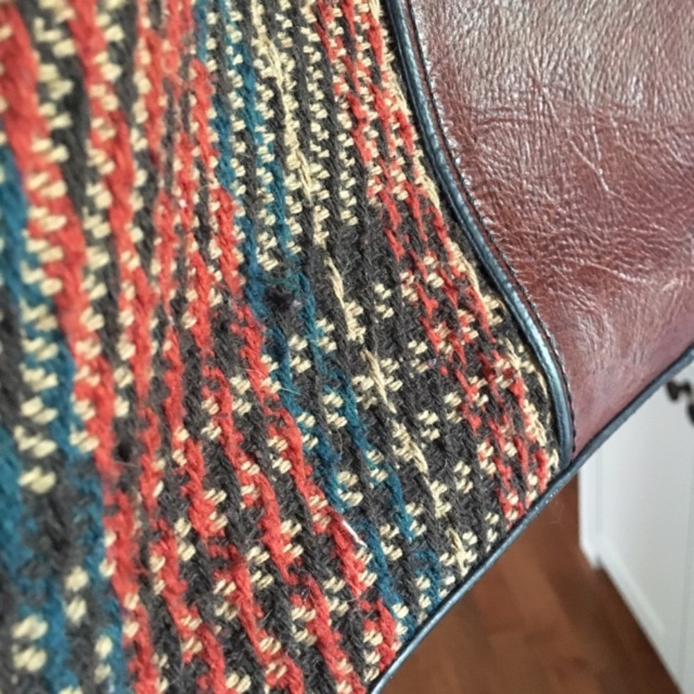 FOSSIL Vintage Reissue Silhouettes Russet Tote - Picture 4 of 8