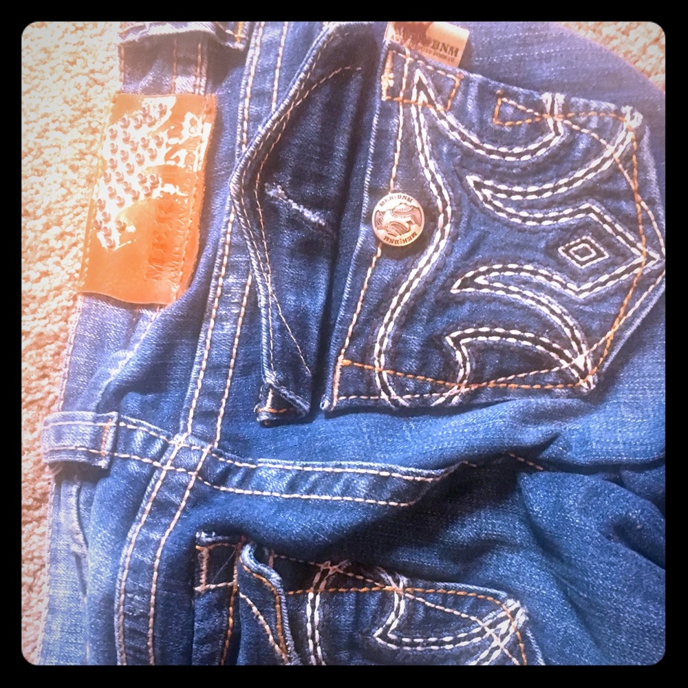 Mek denim buckle  jeans