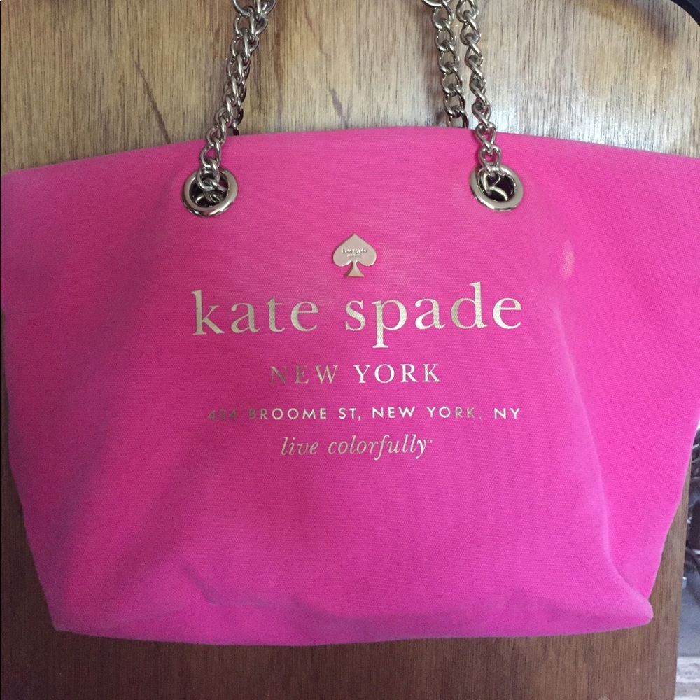 Pink Kate Spade bag!