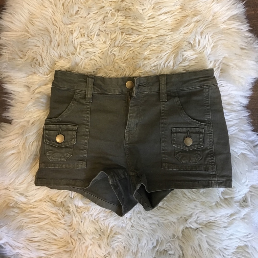 Urban Outfitters BDG utility-style green shorts