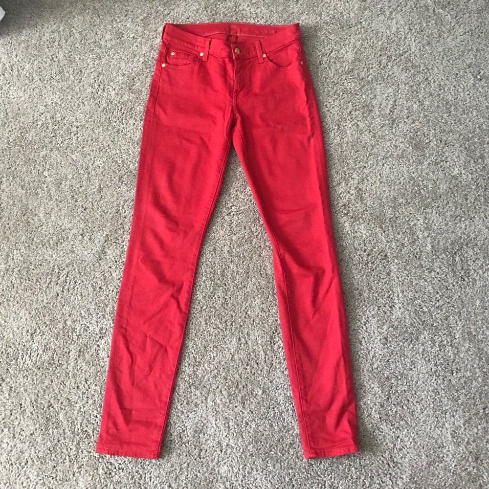 7 For All Mankind skinny jeans
