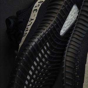Black Kanye Adidas 350 Boost