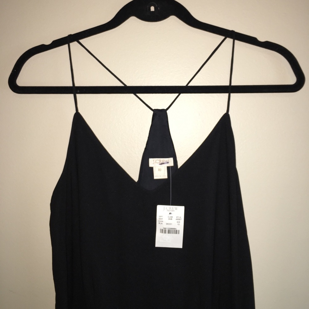 Strappy Black J. Crew MAXI dress