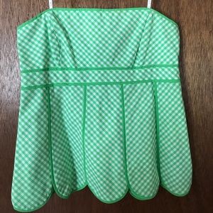 Lilly Pulitzer strapless top