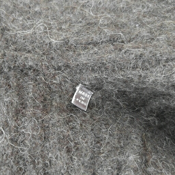 Vince gray 80% baby alpaca open front sweater Sz S - Picture 4 of 4