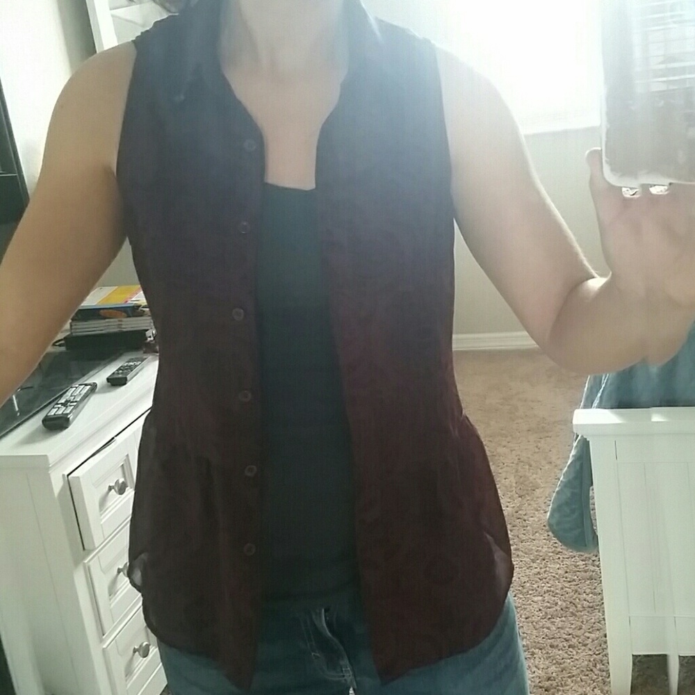 Sheer top