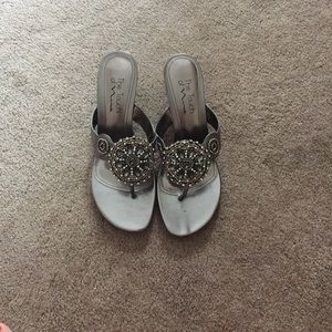 The Touch of Nina wedge sandals