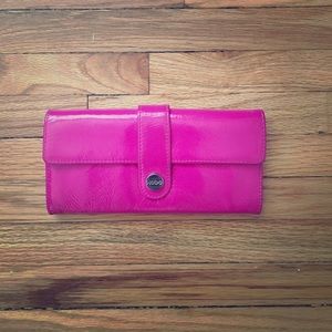 Pink Hobo Wallet