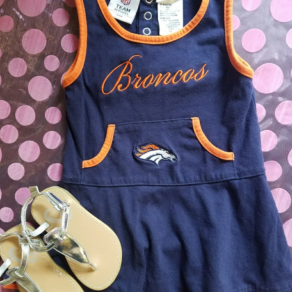 Girls Denver Broncos Dress