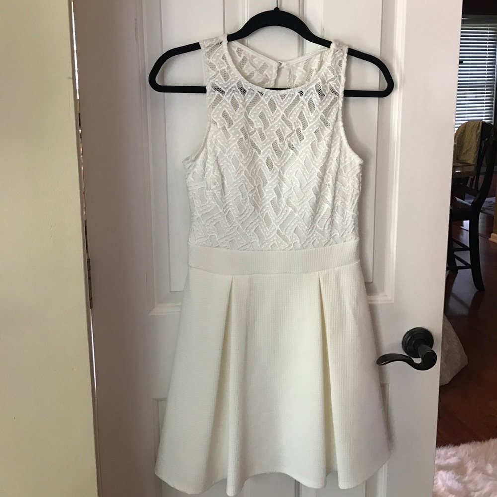 Cream dress