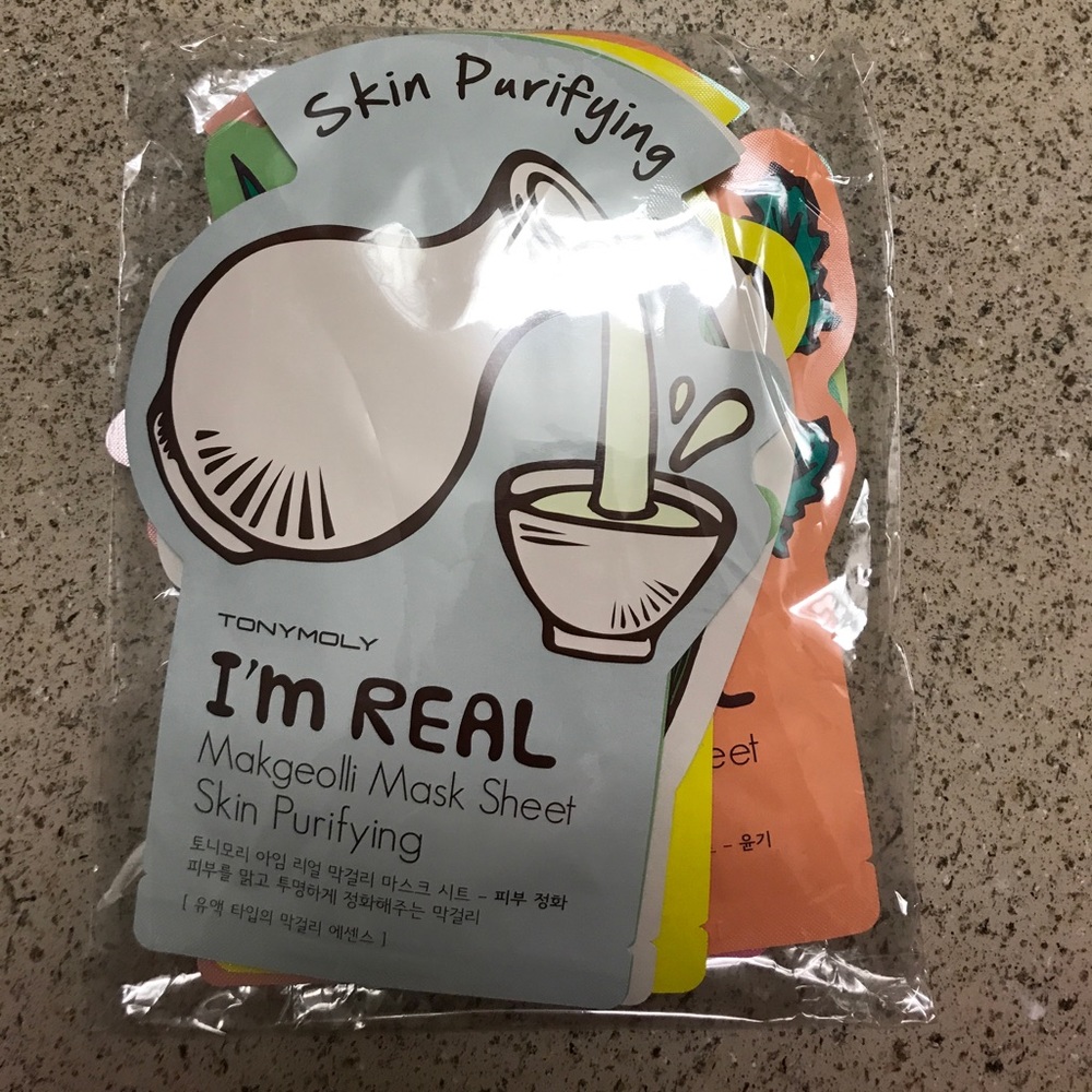 Tony Moly i'm real sheet masks pack of 10