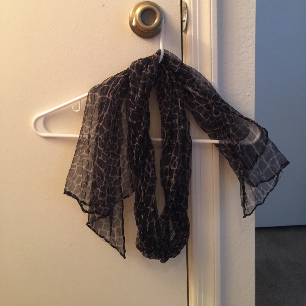 Chiffon Scarf. Lightweight summer time wear.