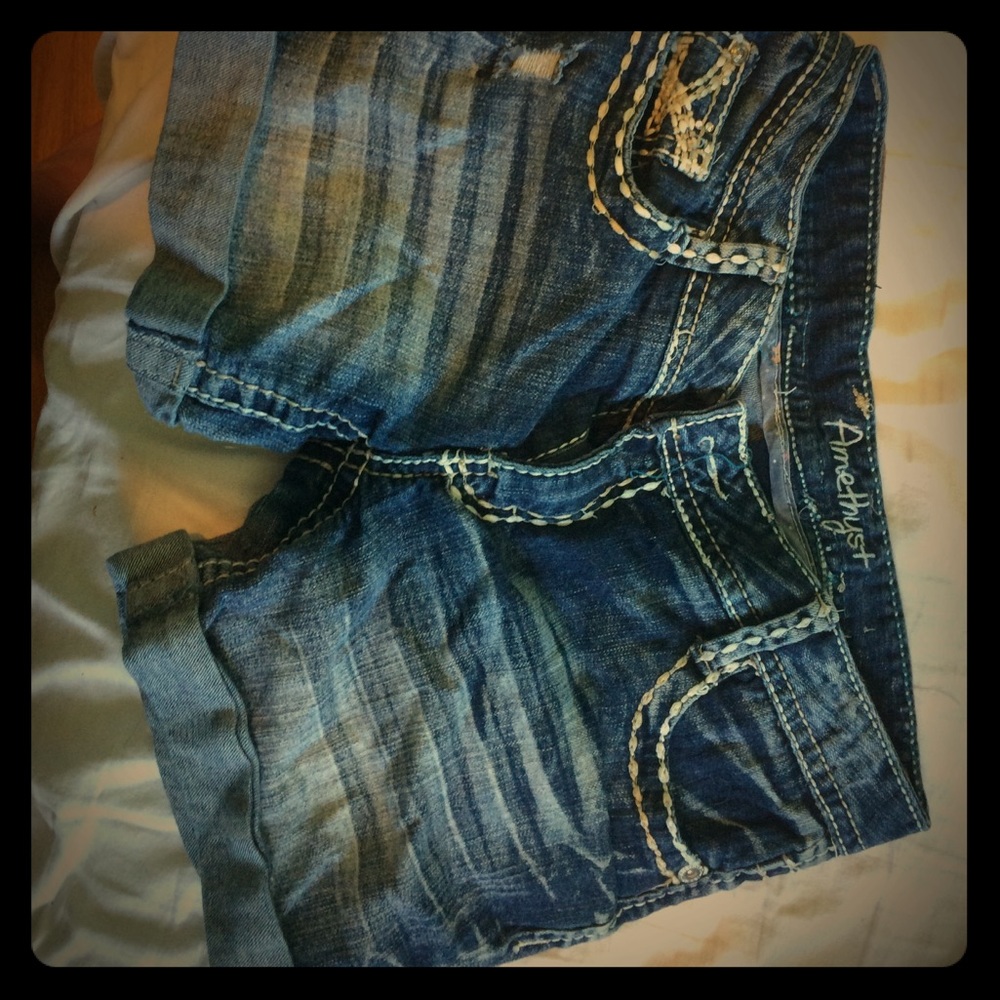 Jean shorts