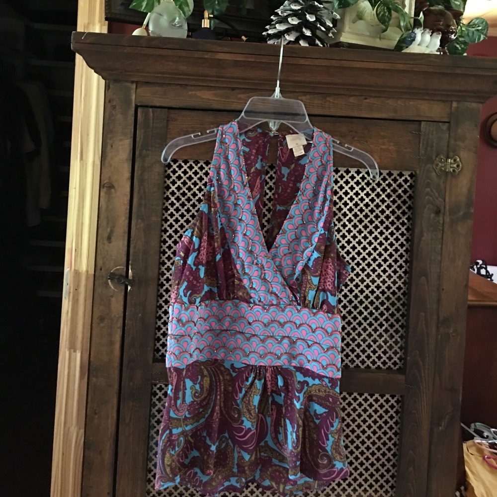 100% Silk  gorgeous blouse