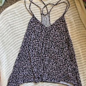 American Eagle Floral Tank