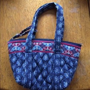 Blue bandana mini Vera Bradley tote