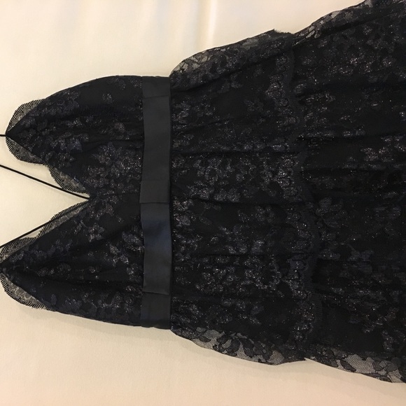 Black Cocktail Dress - Picture 4 of 4