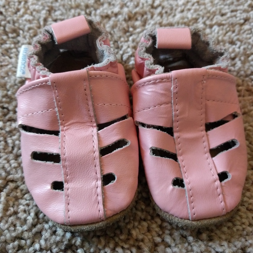 Pink Robeez Sandals 0-6 Months