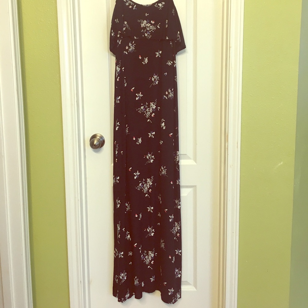 Maternity Maxi Floral Dress Motherhood