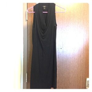 Ann Taylor Black Sleek Dress