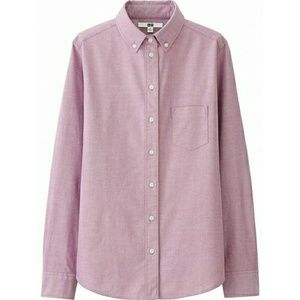 Uniqlo oxford button down, S