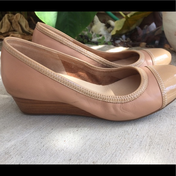 Cole Haan Shoes Cole Haan Tan Wedges Nike Air Sole Cole Haan Shoes Cole Haan Tan Wedges Nike Air Sole