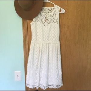 White Lace Dress