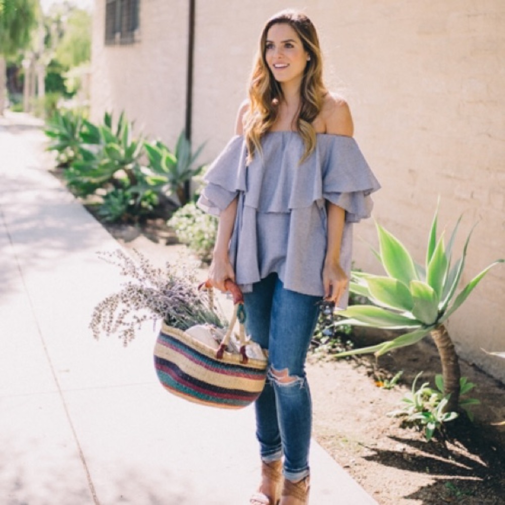 MLM Label Madison Off Shoulder Top BRAND NEW