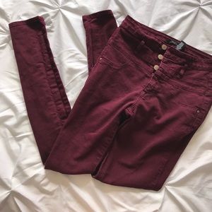 High waisted pants