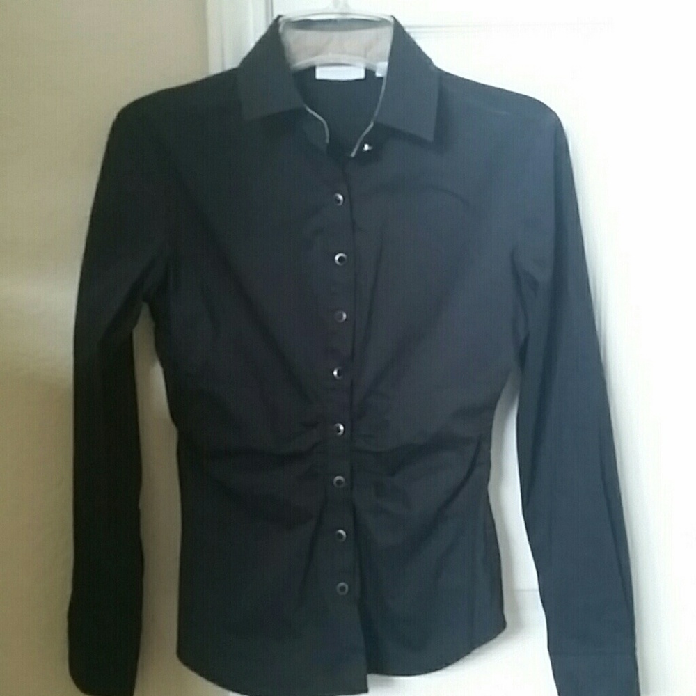Black dress top