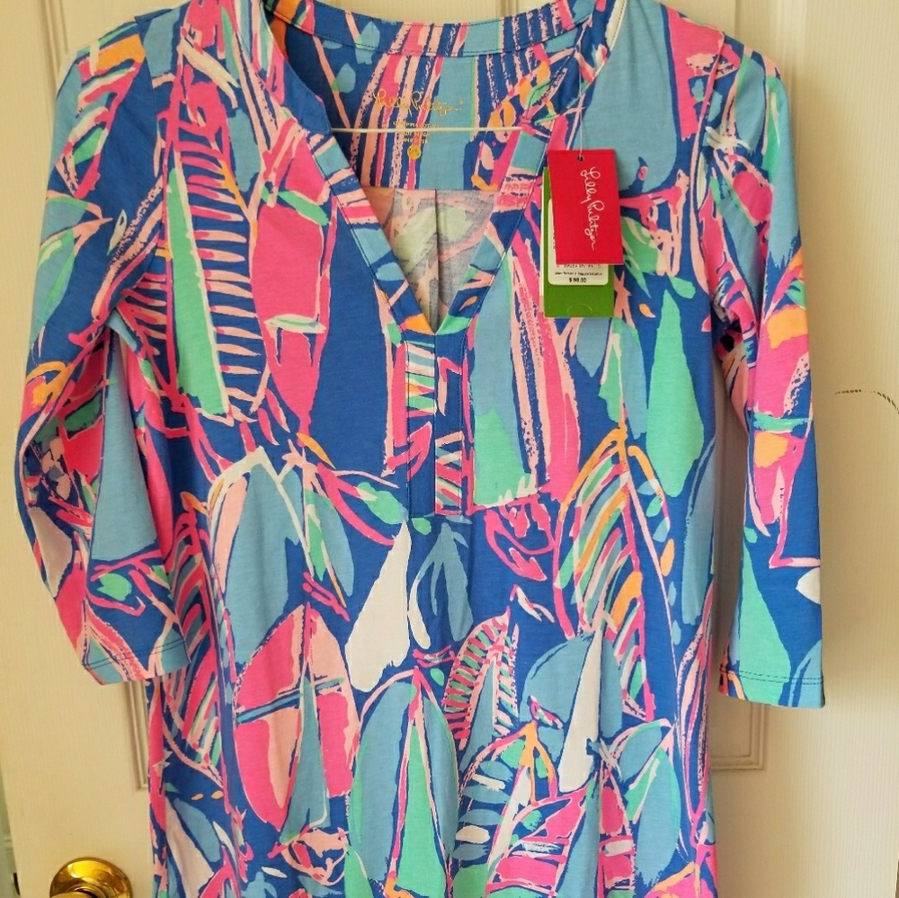 NWT Ali Dress Out to Sea Lilly Pulitzer