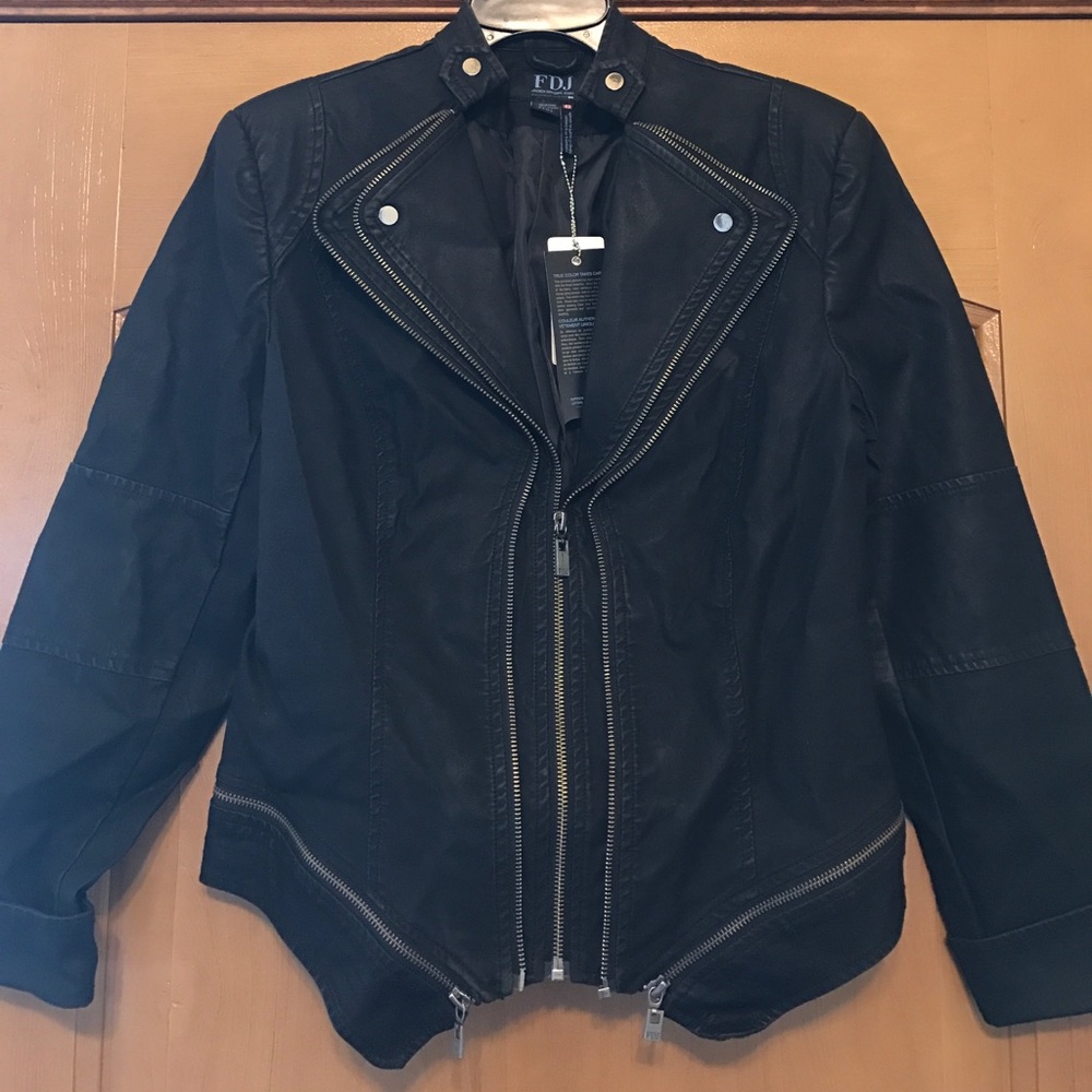 Black Motorcycle Jacket