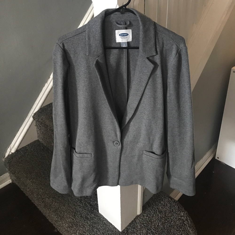Old Navy grey blazer
