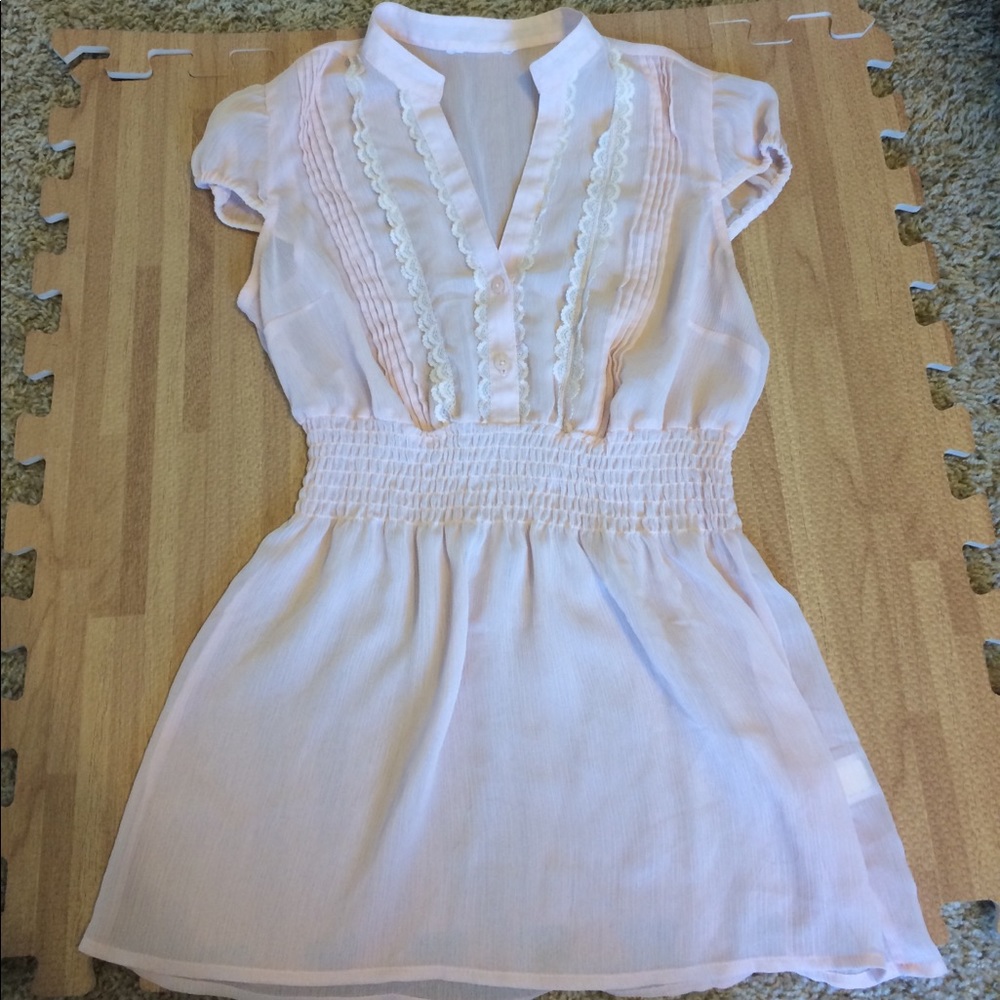 Pastel Pink Blouse