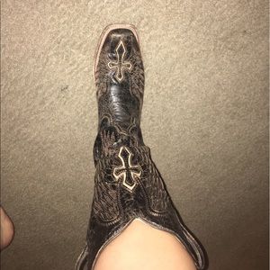 Corral Vintage Square-Toe Cowboy Boots