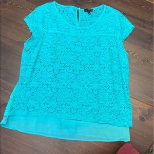 Turquoise Blouse