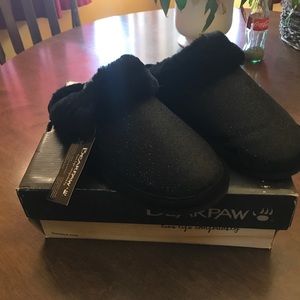 Brand new Bear paw slippers