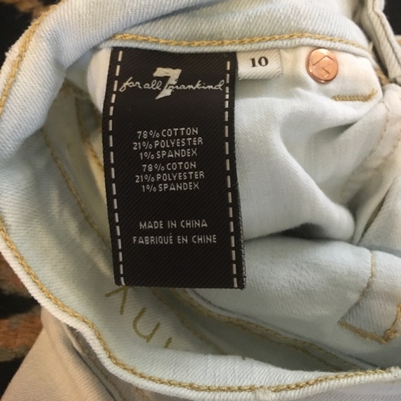 girls seven for all mankind jeans - Picture 5 of 5