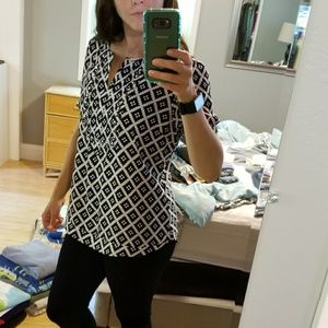 41 Hawthorn printed blouse