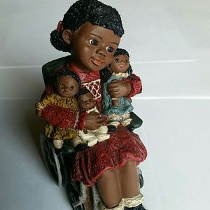 All God's Children "Sylvia" no. 64 signed figurine