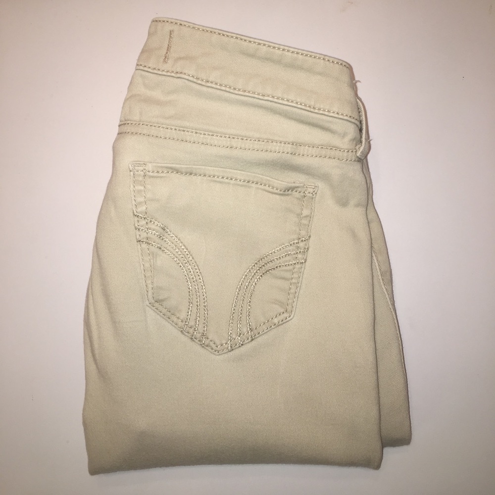 Hollister Khaki Skinny Pants