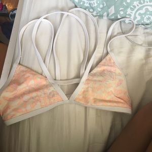LA hearts bikini top + vs bottoms