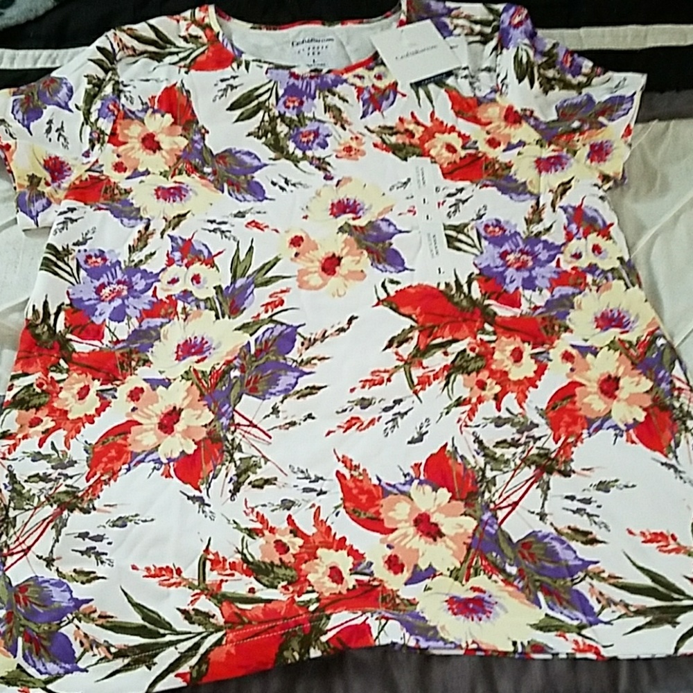 Floral dress t-shirt