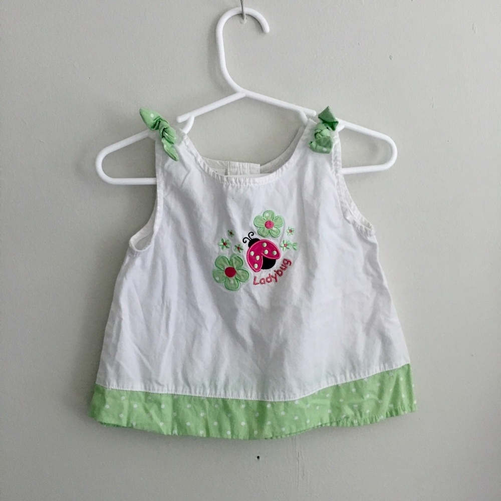 Summer Toddler Girls Top 24 mos