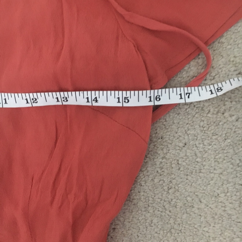 Burnt orange open back sundress - Picture 3 of 5