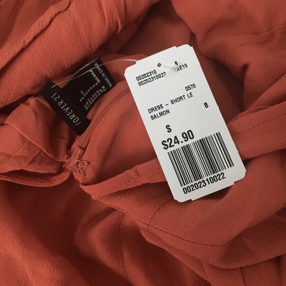 Burnt orange open back sundress - Picture 5 of 5