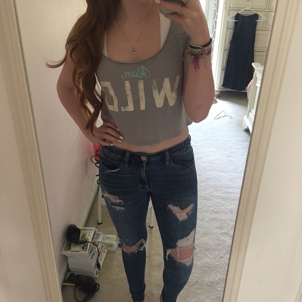 Run Wild Crop Top