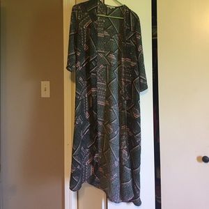 Patterned kimono