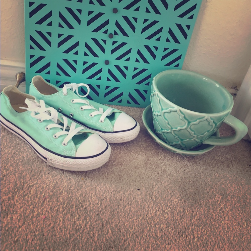 Mint Green Converse